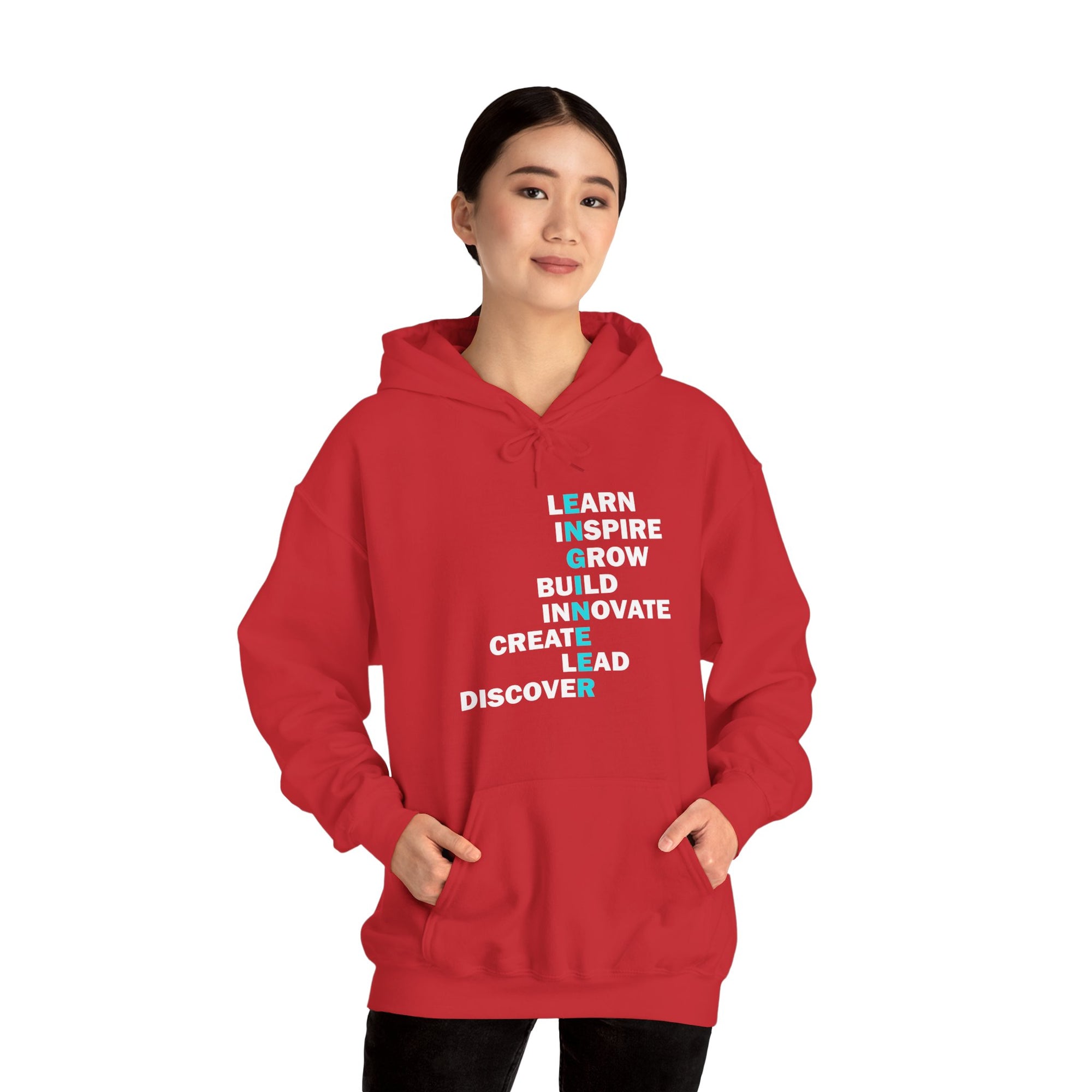Engineer Abbreviation Hoodie ENGINEER Graphic Sweatshirt