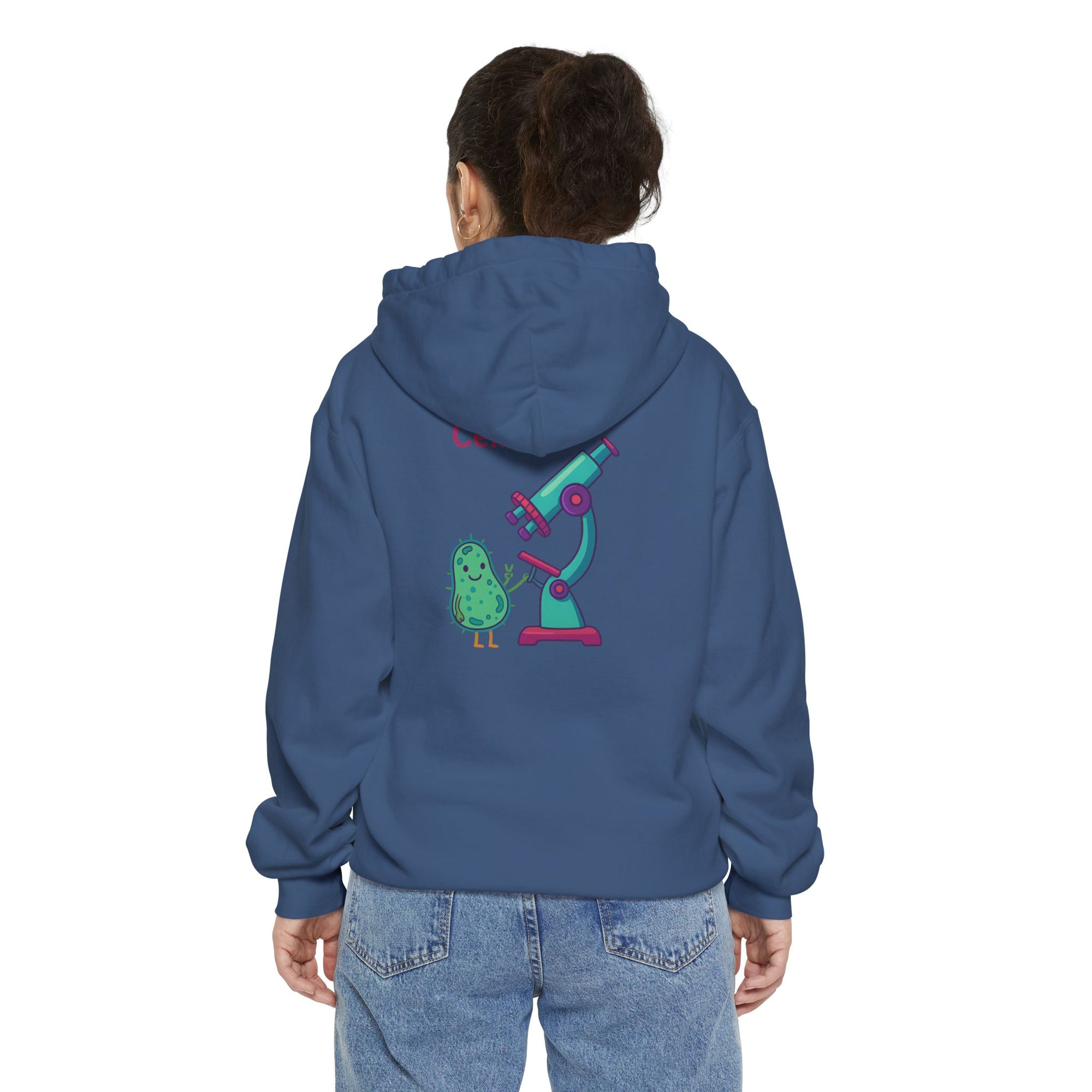 Cellfie Hoodie  Cute cell & Microscope Graphic Hoodie