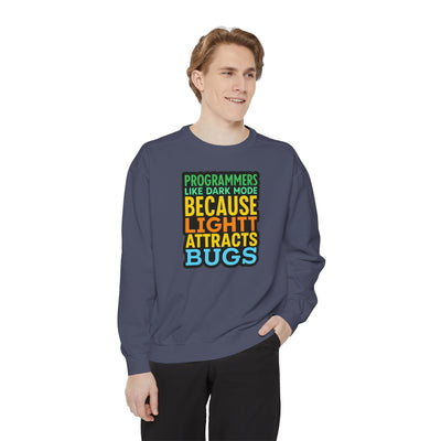 Programmers Like Dark Mode Sweatshirt
