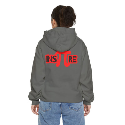 Pi Circle Hoodie — Inspire Back Graphic Math Pi Pullover