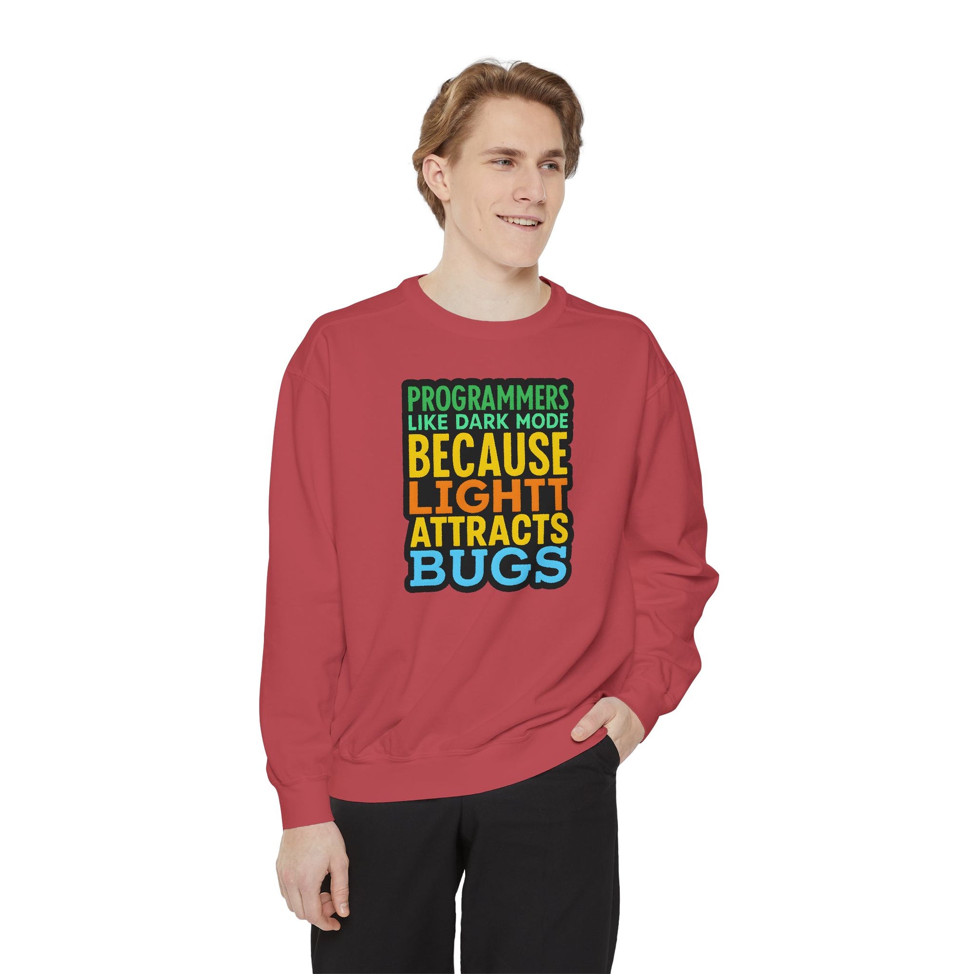 Programmers Like Dark Mode Sweatshirt