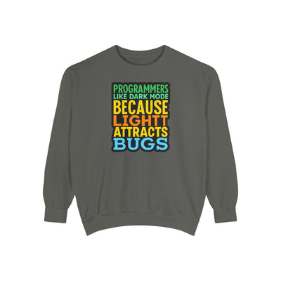 Programmers Like Dark Mode Sweatshirt
