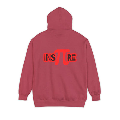 Pi Circle Hoodie — Inspire Back Graphic Math Pi Pullover