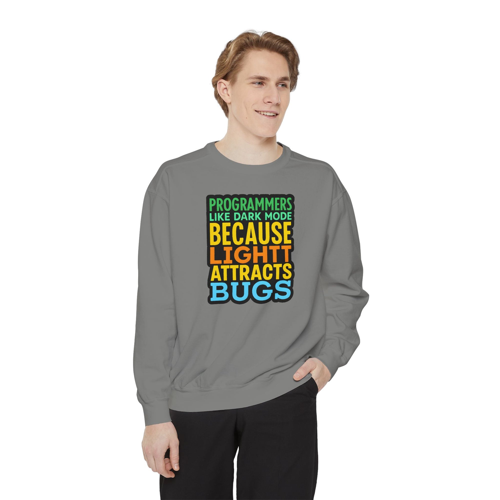Programmers Like Dark Mode Sweatshirt