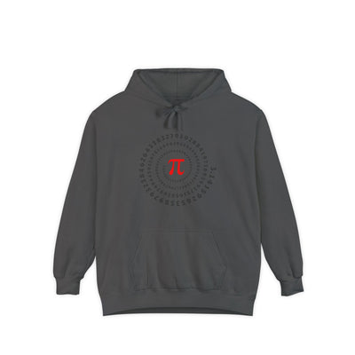 Pi Circle Hoodie — Inspire Back Graphic Math Pi Pullover