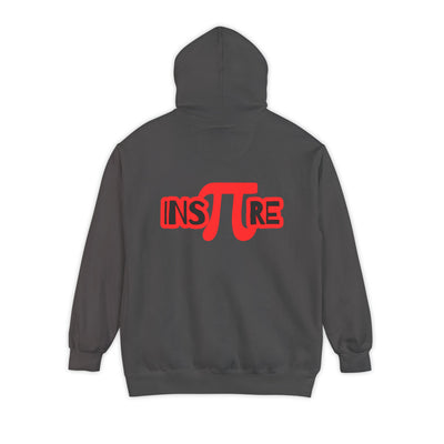 Pi Circle Hoodie — Inspire Back Graphic Math Pi Pullover