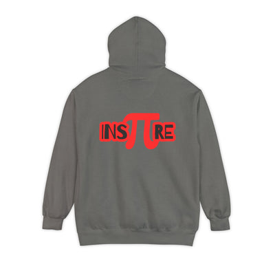 Pi Circle Hoodie — Inspire Back Graphic Math Pi Pullover