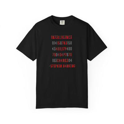 Science Quote T-Shirt —  'Intelligence is the Ability to Adapt'