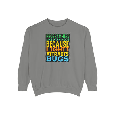 Programmers Like Dark Mode Sweatshirt